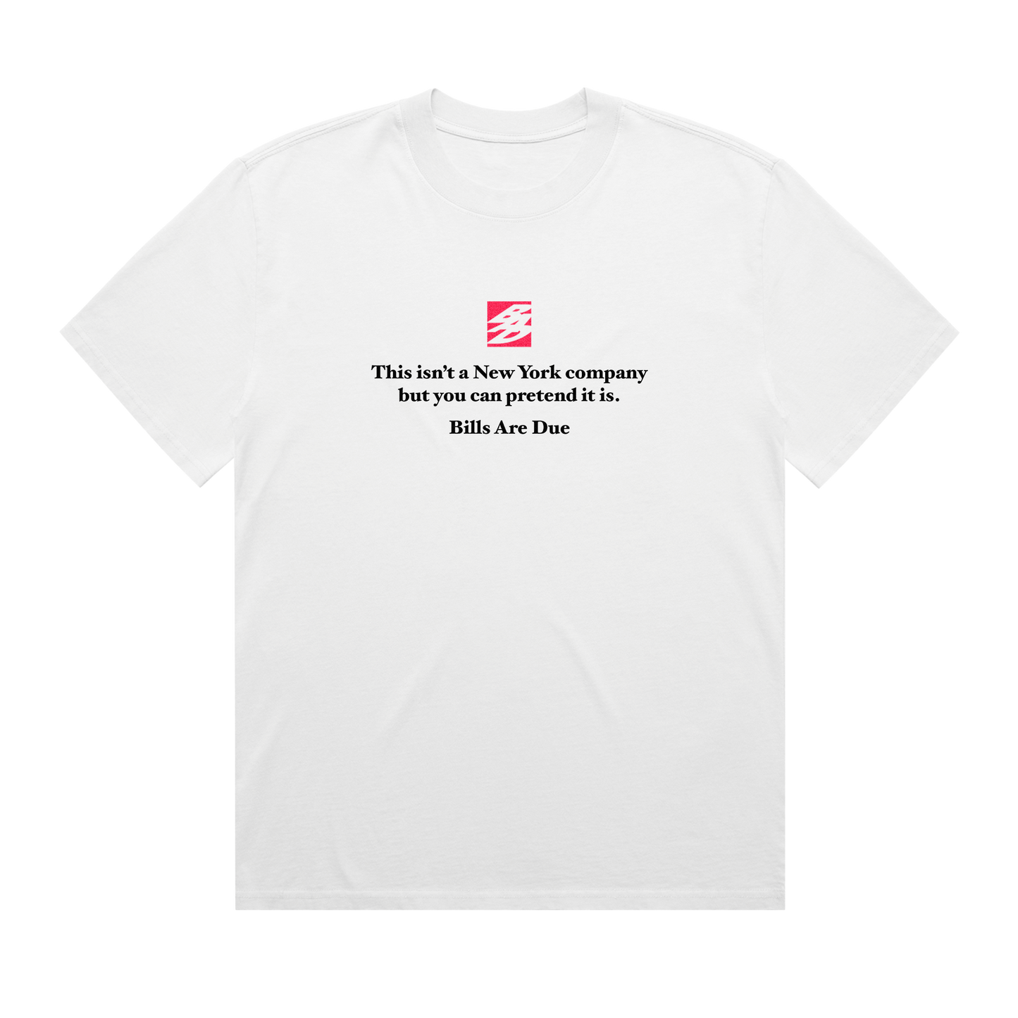 BIG APPLE TEE | WHITE