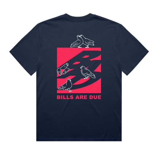 PIGEON LOGO TEE | NAVY
