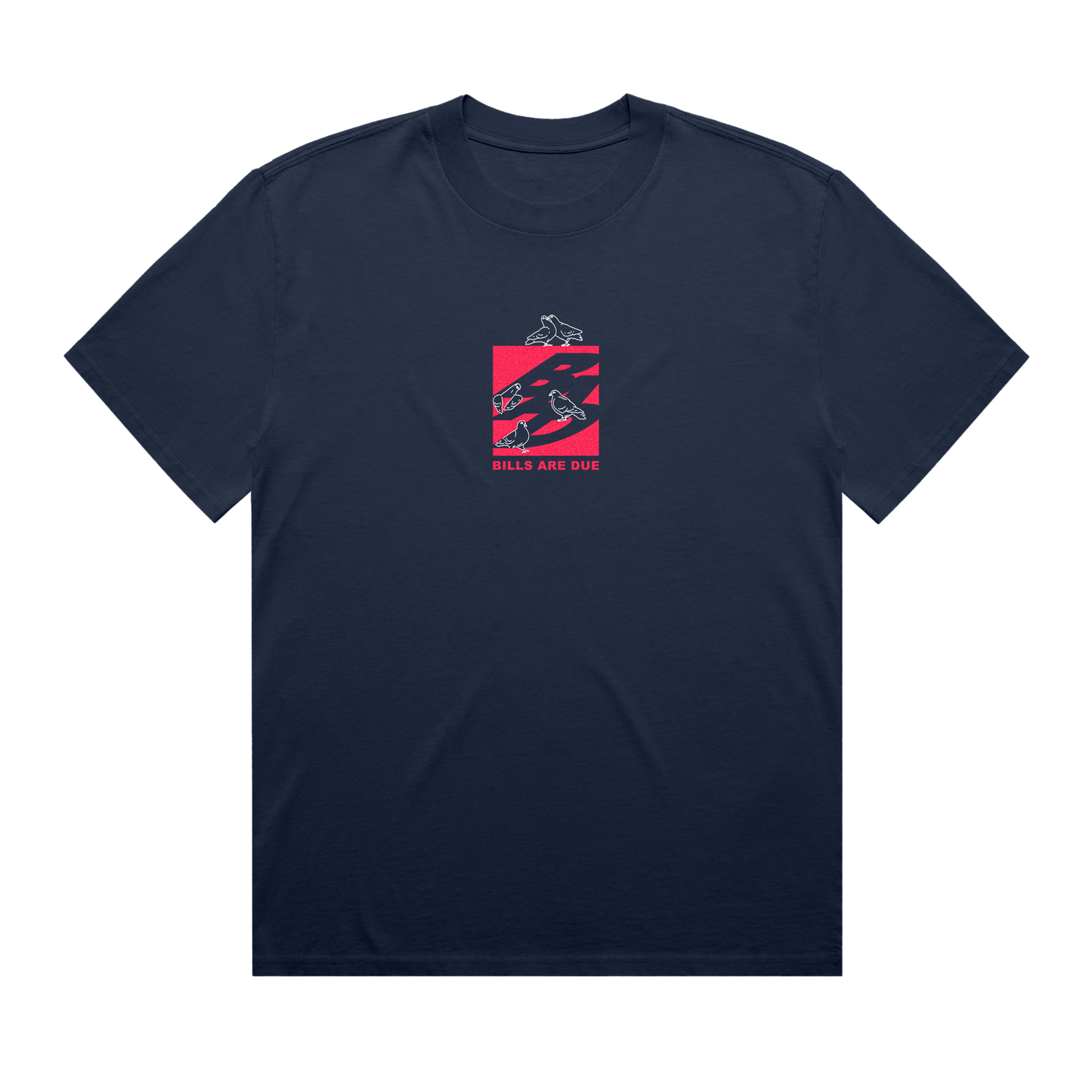 PIGEON LOGO TEE | NAVY