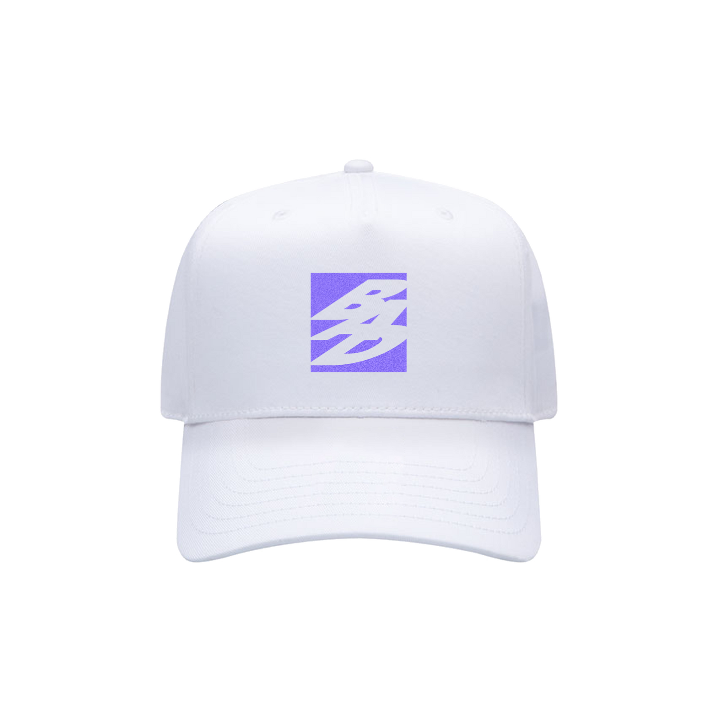 STUDIO PURPLE LOGO HAT | WHITE